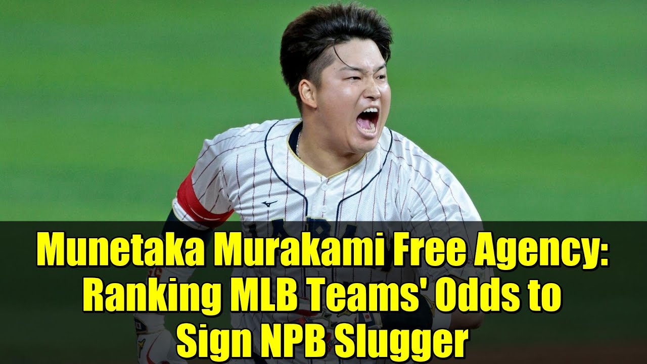 Munetaka Murakami Free Agency: Ranking MLB Teams' Odds to Sign NPB Slugger