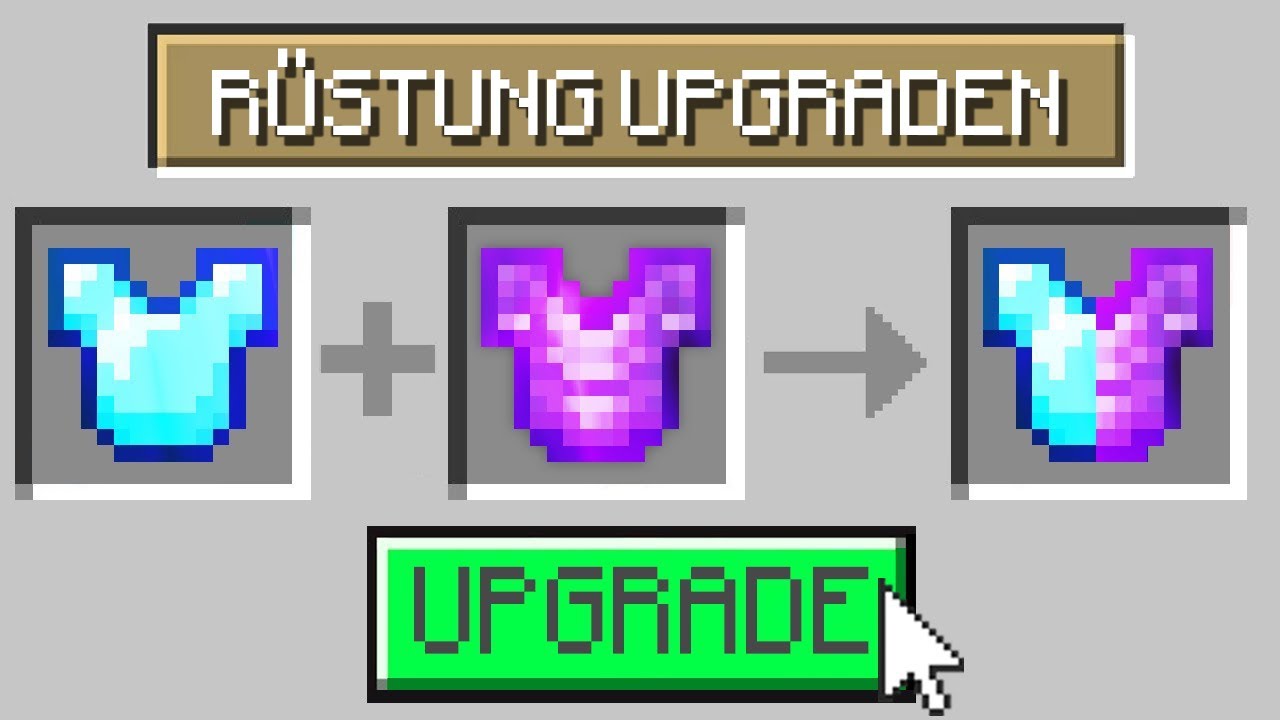 Minecraft, aber DU kannst jedes ITEM UPGRADEN