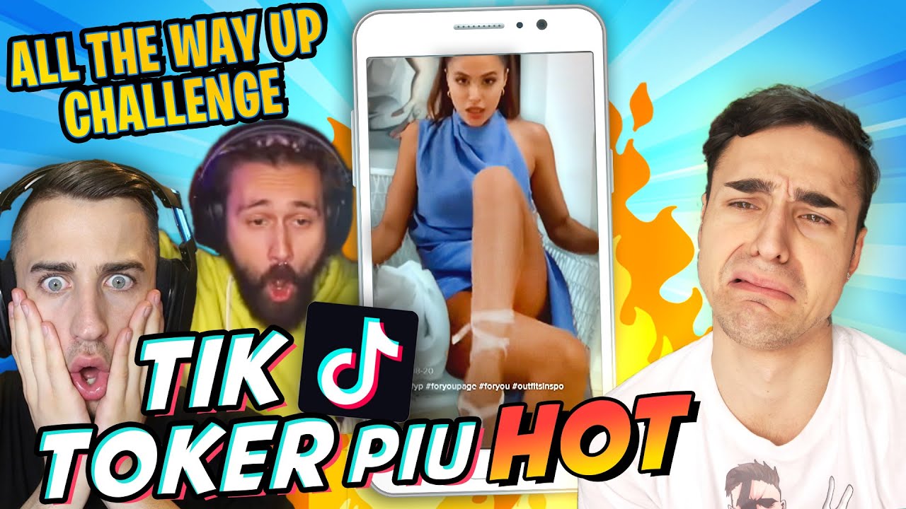 REACTION alla ALL THE WAY UP CHALLENGE su TIK TOK! 🔥
