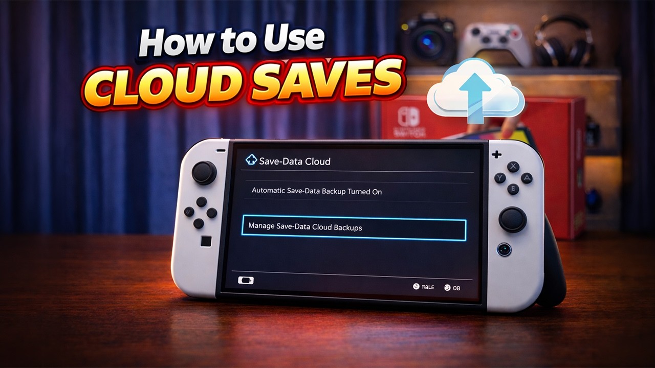 Как включить и использовать облачные сохранения на Nintendo Switch