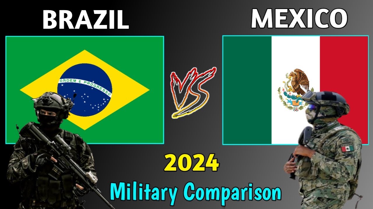 Brazil vs Mexico Military Power Comparison 2024 | Mexico vs Brazil Military Comparison 2024