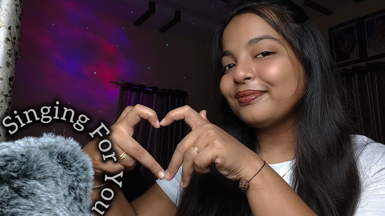 Hindi ASMR • Singing For You To Sleep ✨🤍 | Hindi Songs | Relaxing | Half Mixed And Half Raw❤️ Part 7