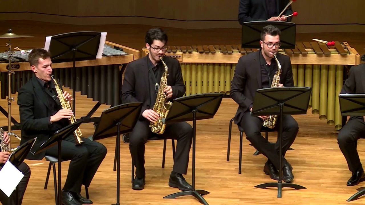 NovoSaxEnsemble Italy, part II  The Rite of Spring; dir.e trascr. A. Bolciaghi-   2016