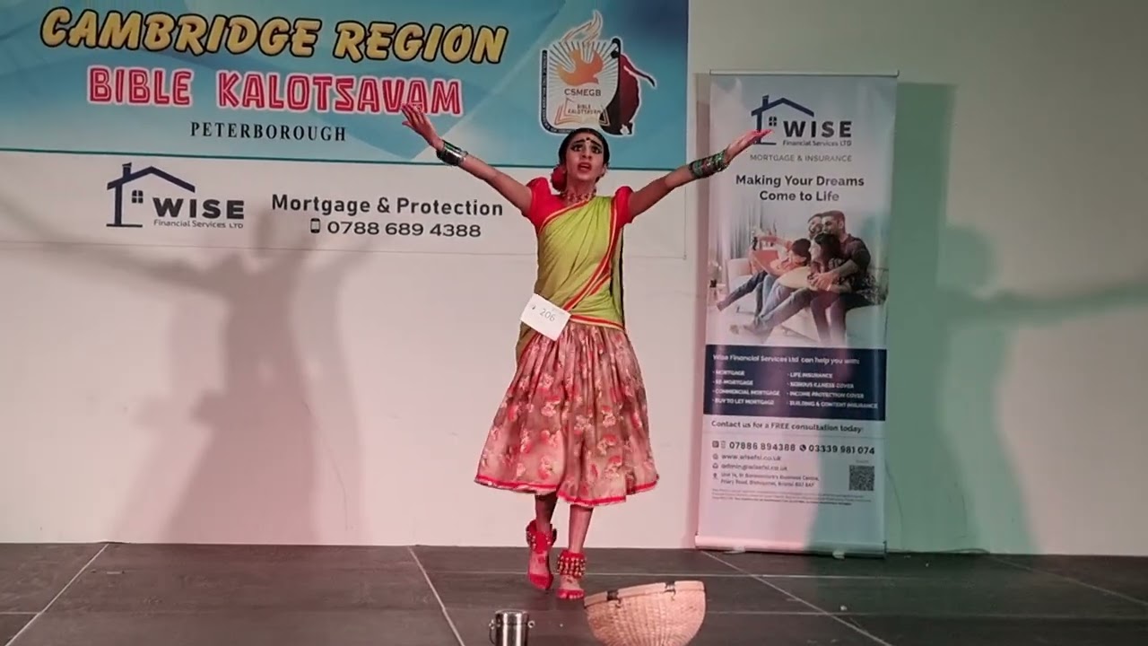 Bible Kalolsavam Cambridge Region 2024 Dania Binish