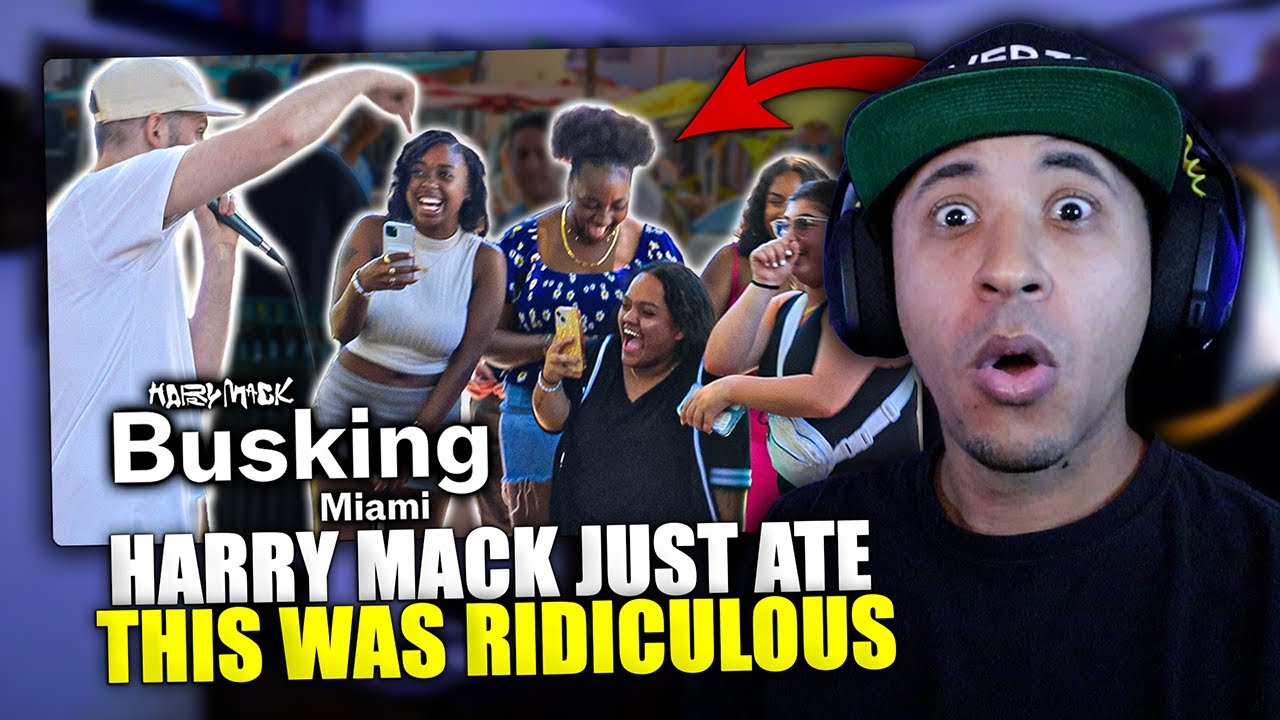 Everybody Gather Around | Harry Mack Busking in Miami (Reaction)