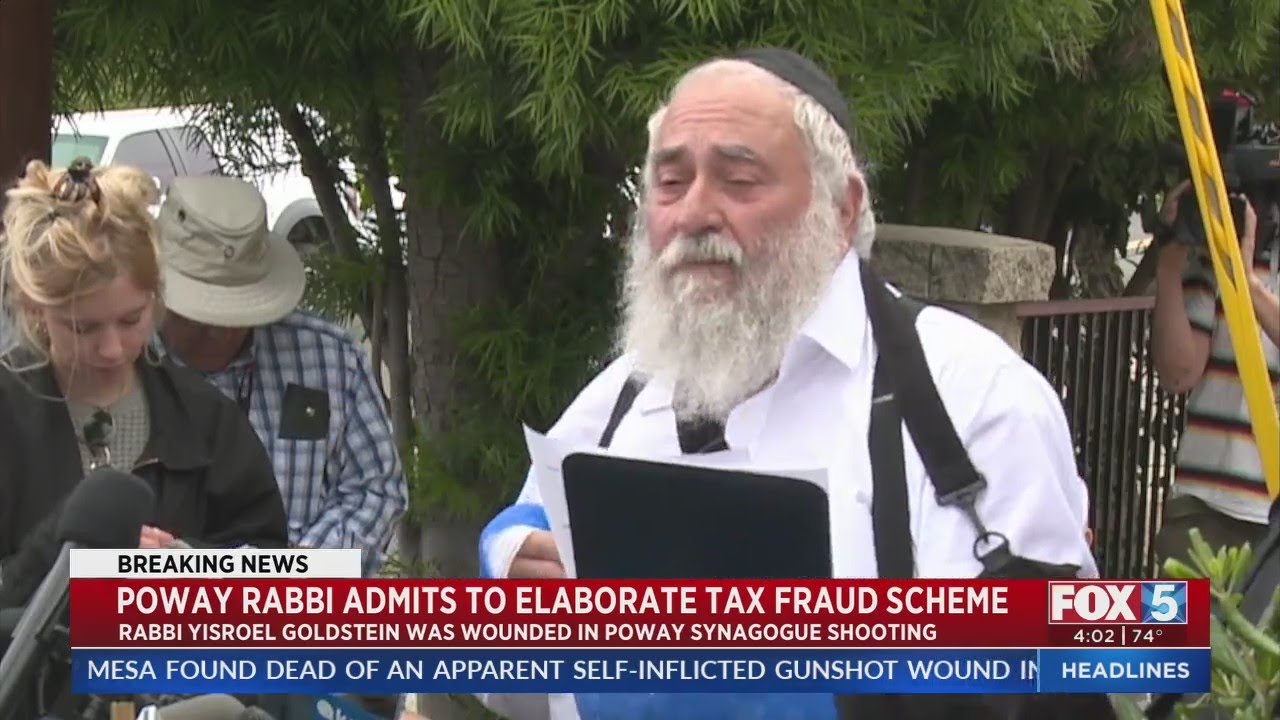 Rabbi Pleads Guilty To Tax Fraud