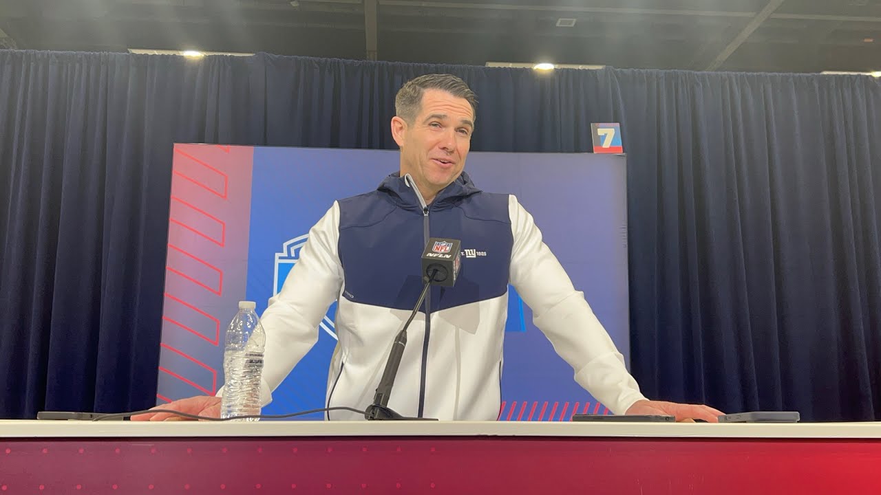 Joe Schoen full 2026 NFL Combine press conference 