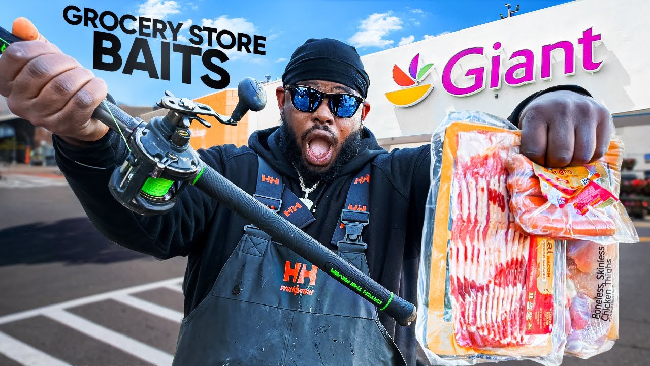 Grocery Store Best Catfish Baits Challenge