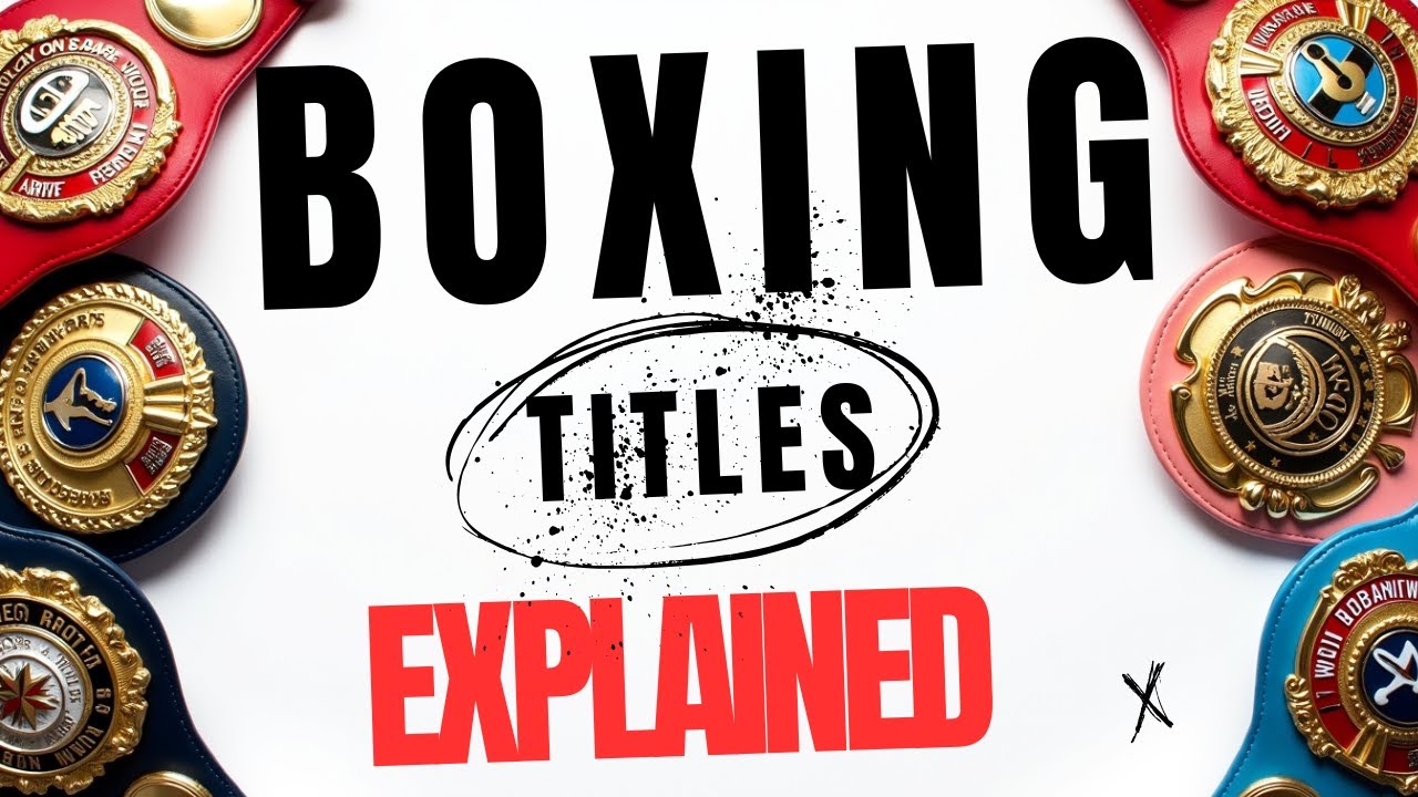 Boxing&rsquo;s Championship Belts EXPLAINED: WBA, WBC, IBF, WBO & The Ring Title&rsquo;s Tangled History!