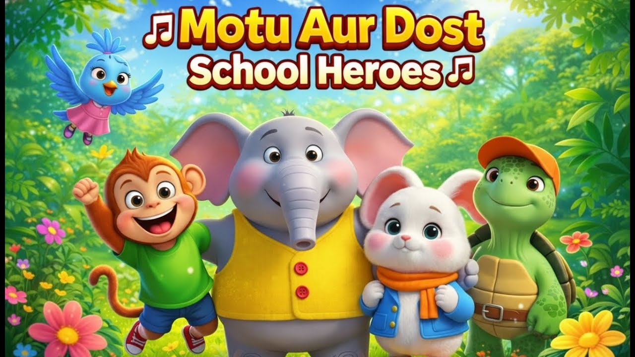 Motu Aur Dost School Heroes 🎵 | Nursery Rhyme | Episode 2 | 29 Jan 2026 | SoftStar Toons