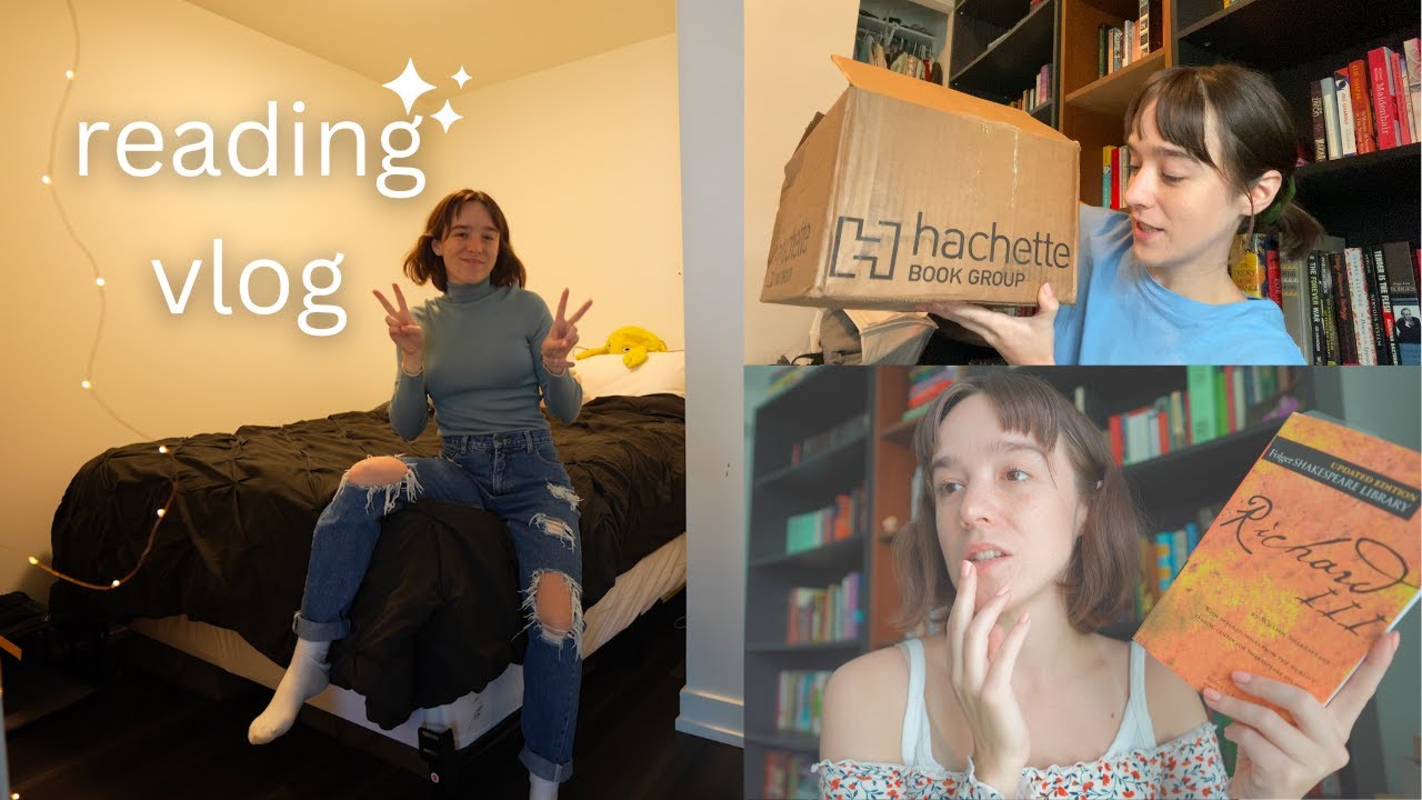 big book haul, exciting news & cozy days | a vlog