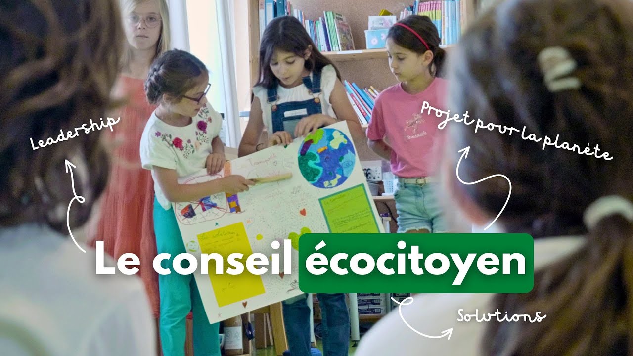 Conseil écocitoyen : les élèves s’engagent pour la planète