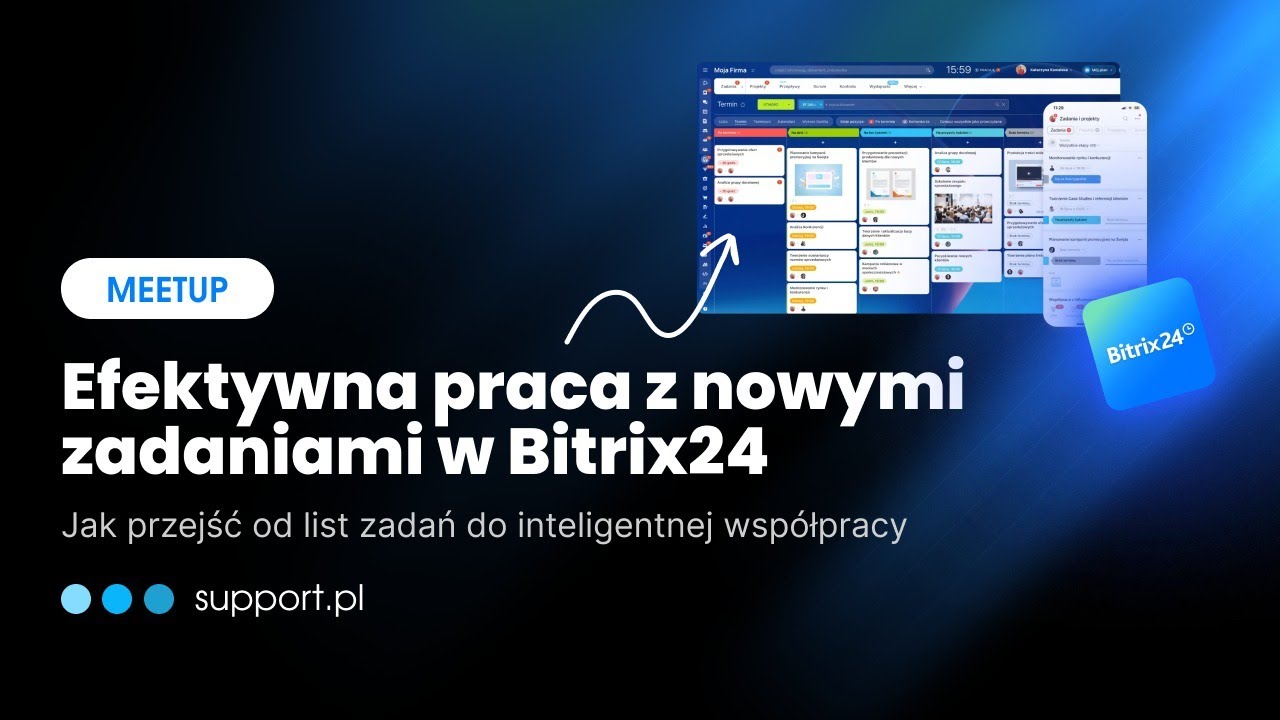 Efektywna praca z nowymi zadaniami w Bitrix24
