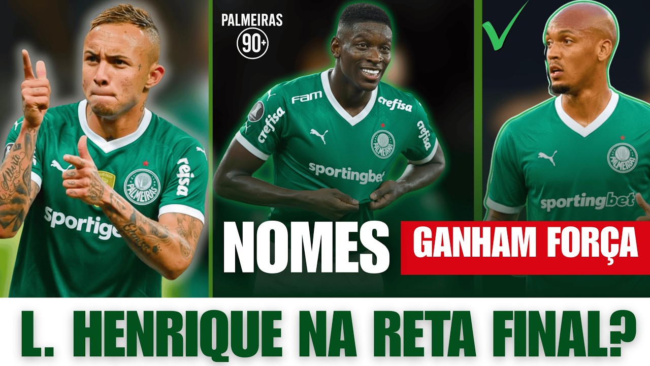 CEBOLINHA NO PALMEIRAS? LUIZ HENRIQUE E FABINHO GANHAM FORÇA E O CHOQUE REI
