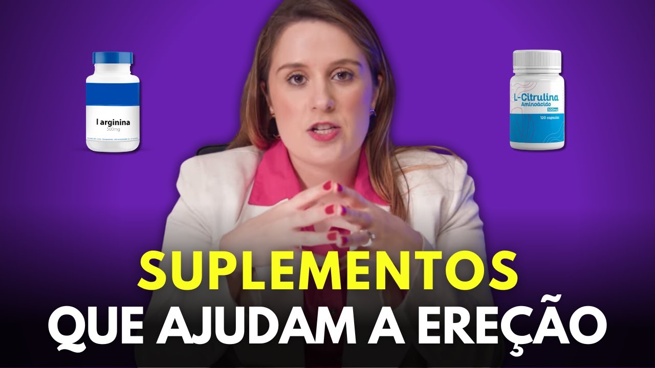 Suplementos naturais para melhorar a EREÇÃO