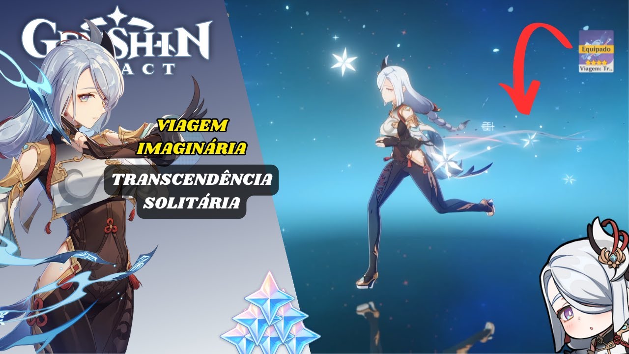 DESAFIO DA VIAGEM IMAGINÁRIA DA SHENHE - COMO DERROTAR O MAGUU KENKI? - Genshin Impact!