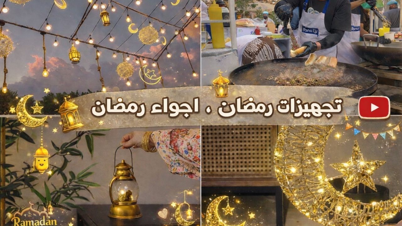 أجواء سوق البلد قبل رمضان 🌙✨ | تجهيزات رمضان