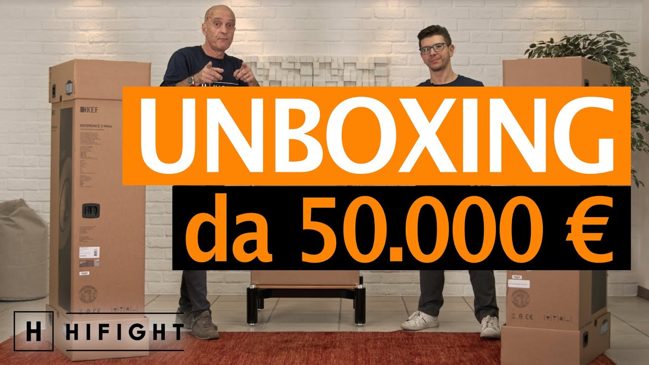Unboxing Chord Electronics Ultima 5 e Pre 3 + Dave + Kef Reference 3 Meta + accessori Chord Company