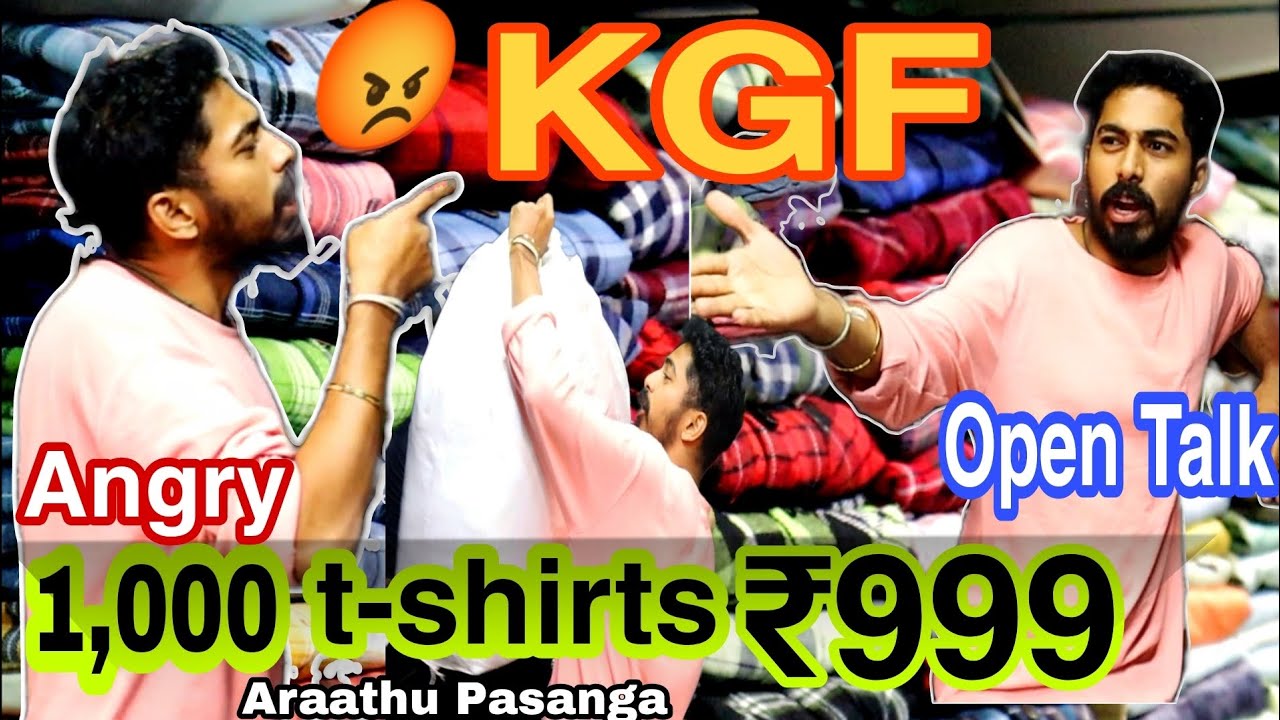 Open Talk 💥 KGF Vicky 🔥 1,000 t-shirts ₹999..? 🔴Youtubers Lam Poi 😡Trolling 100 t-shirts ₹999😂 A-P