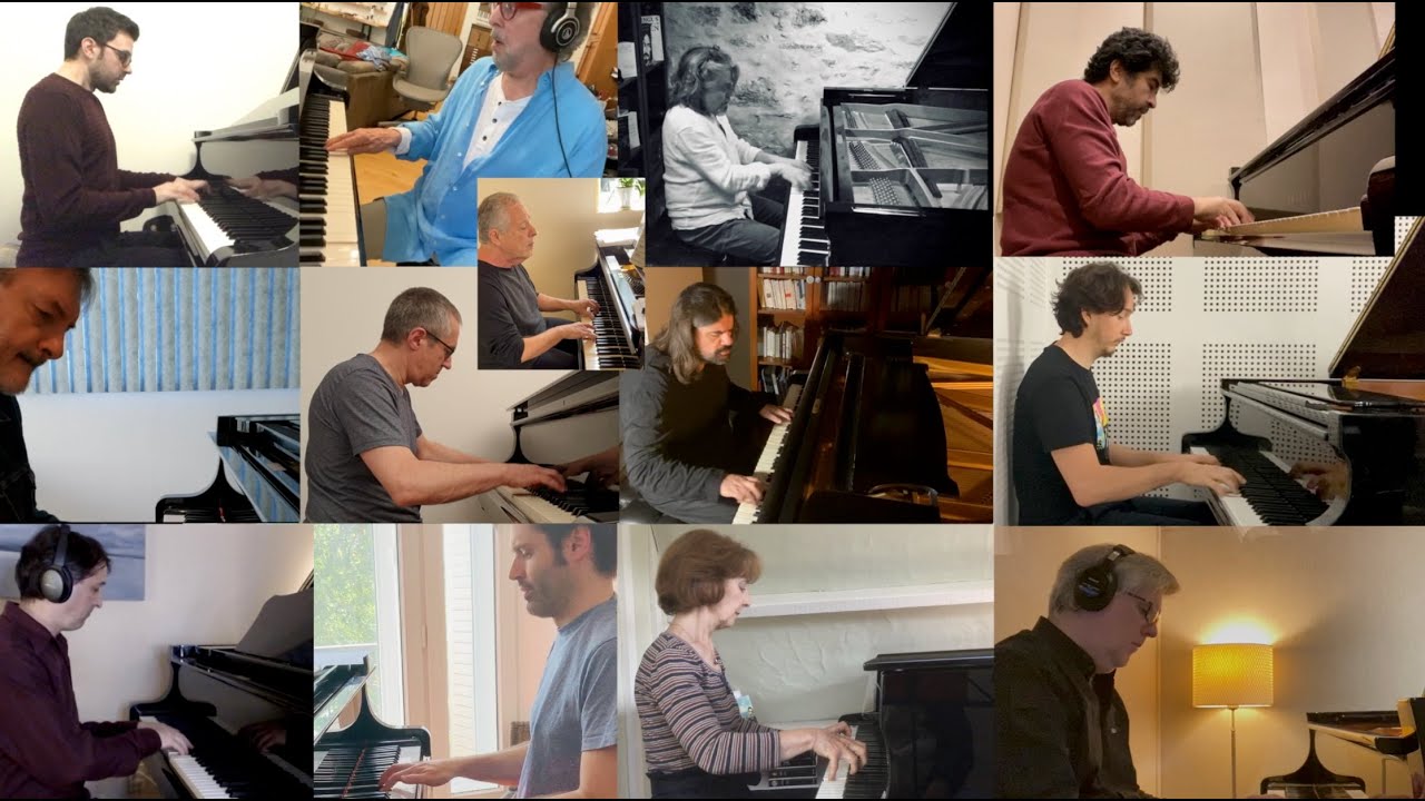 12+1 PIANISTS PLAY A TRIBUTE TO LALO SCHIFRIN FOR THE HEALTHCARE COMMUNITY