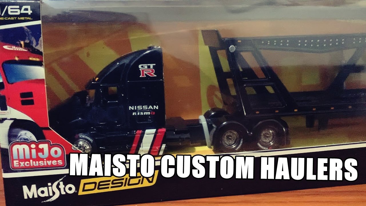 Maisto Custom Haulers: Mijo Exclusive Mack Anthem Nissan Transporter | Unboxboxbox Episode1
