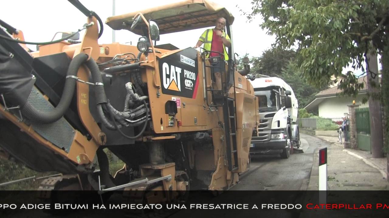 Gruppo Adige Bitumi al lavoro a Pergine Valsugana