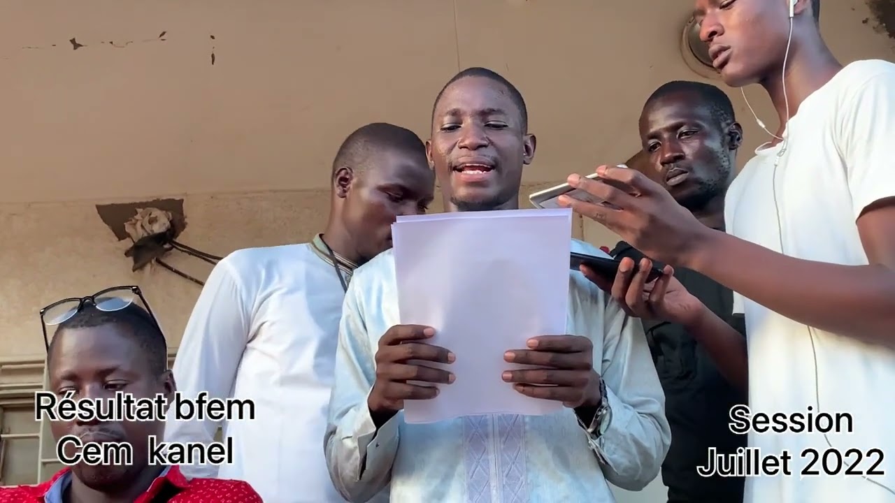 Bfem kanel liste des admis à kanel