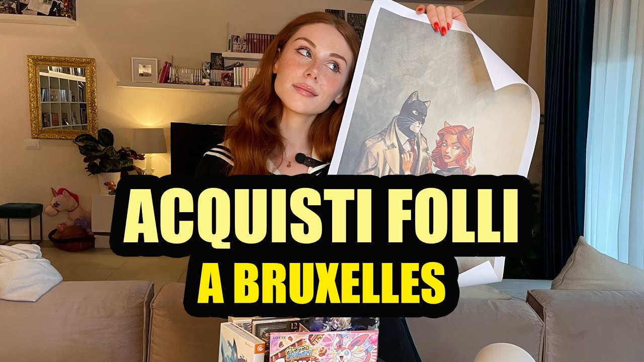Video acquisti manga e fumetti da Bruxelles