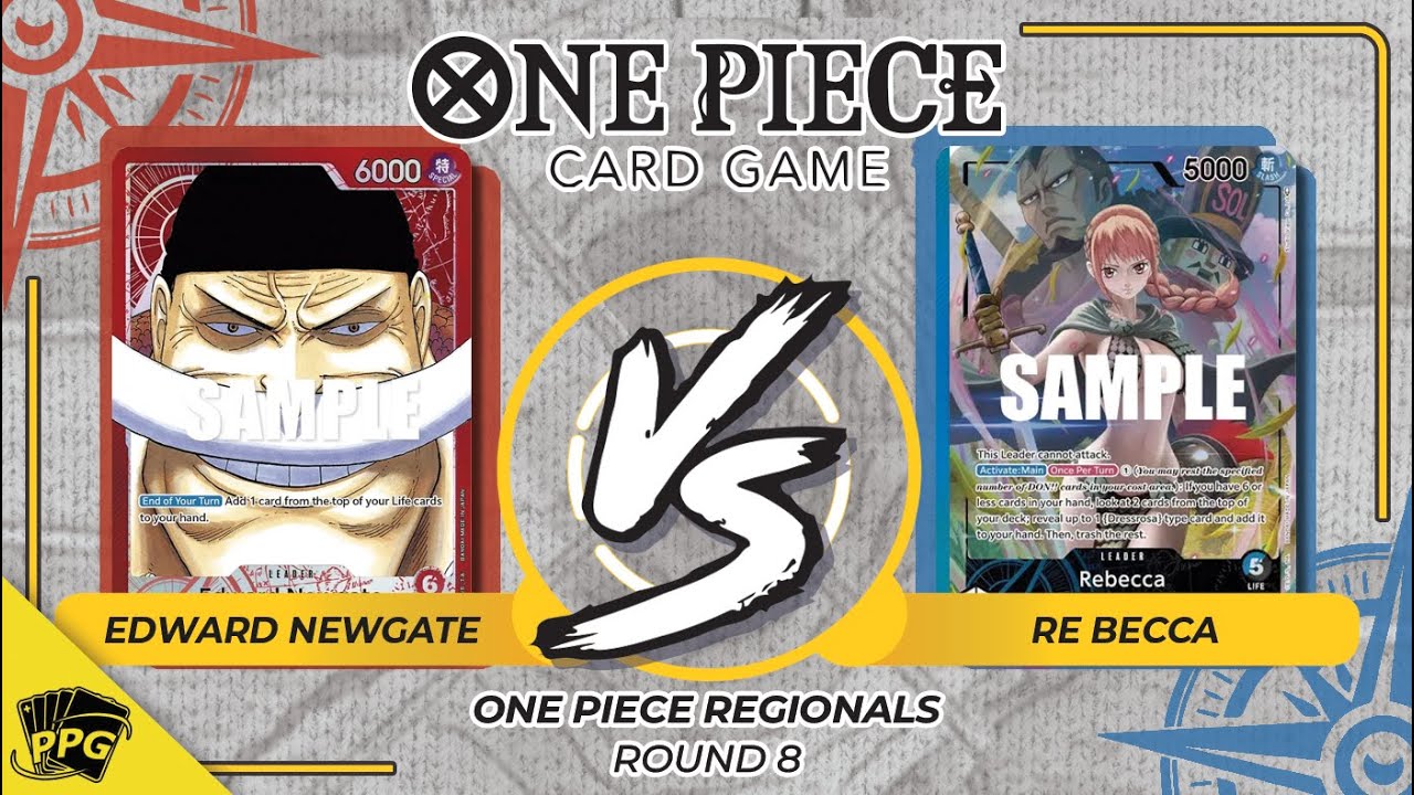 One Piece Knoxville Regional Tournament Round 8 - Edward Newgate Vs Rebecca