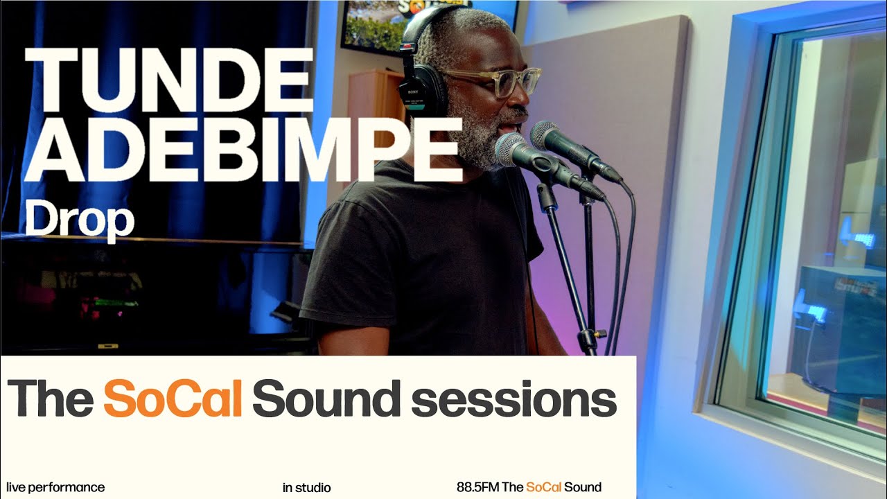 Tunde Adebimpe - Drop (LIVE from 88.5FM The SoCal Sound)