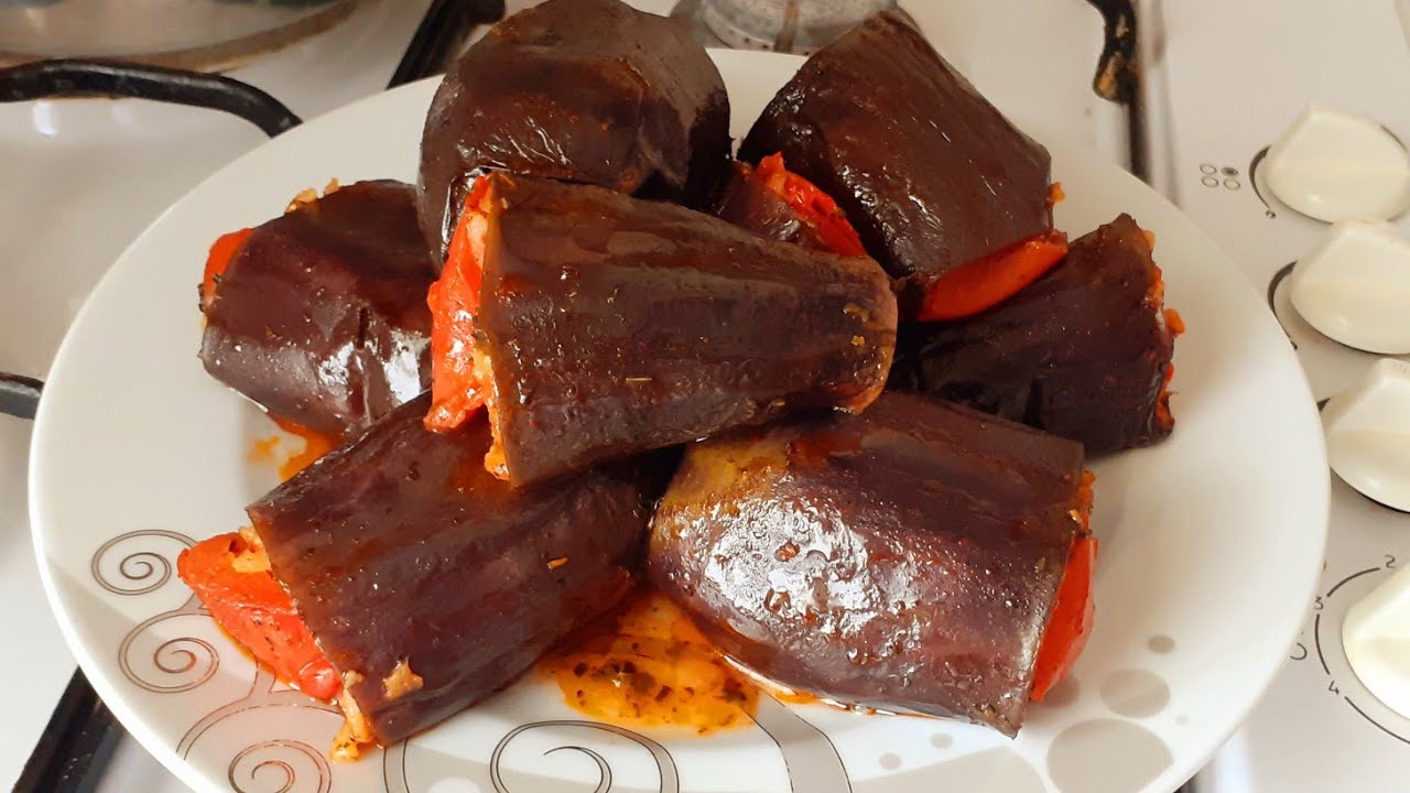 🍆TAZE PATLICAN DOLMASI TARİFİ💯👌PATLICAN DOLMASI NASIL YAPILIR⁉️👌🍆