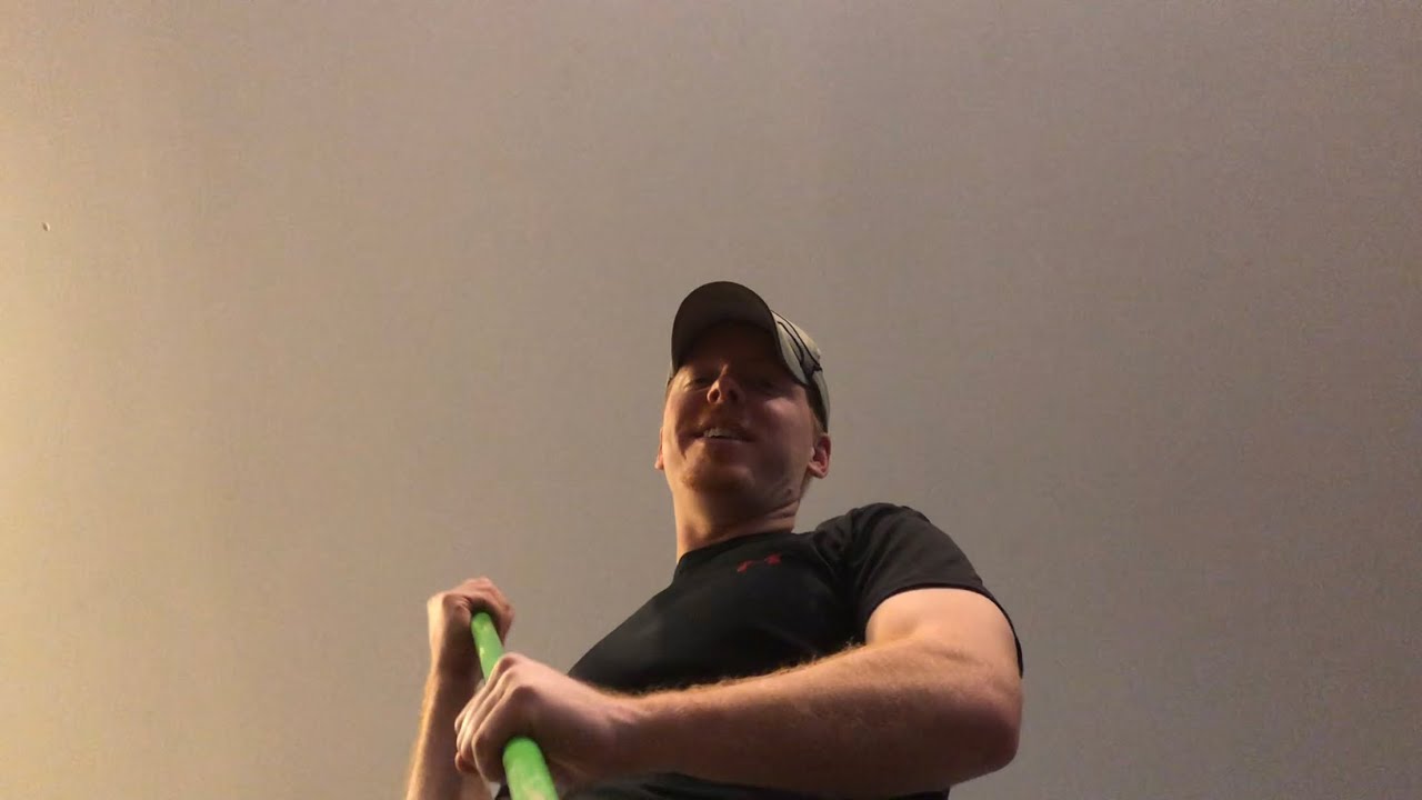 ASMR Hitting The Camera With A Broom