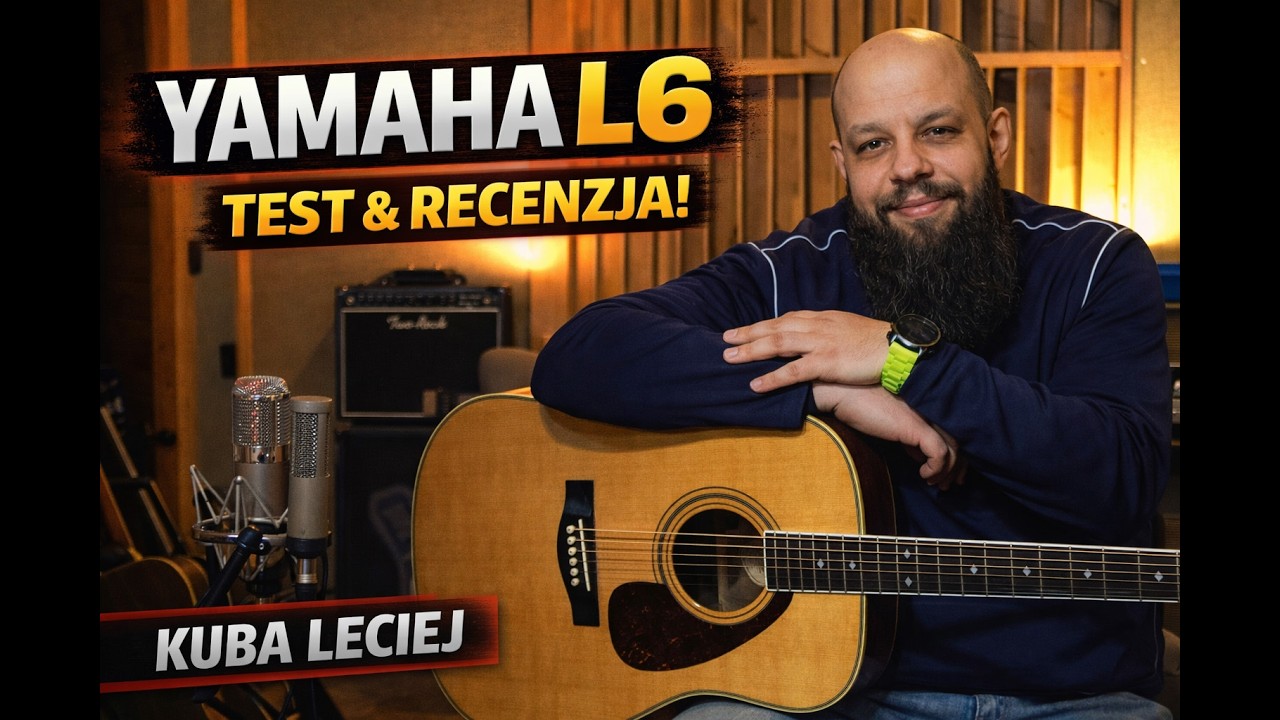 YAMAHA L6 - Prezentacja Japońskiej gitary akustycznej z lat 70.