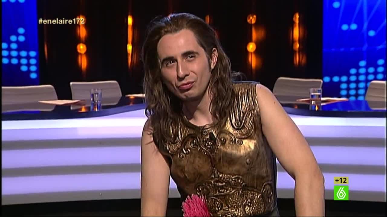 Berto Romero es Aquiles en Troya: 