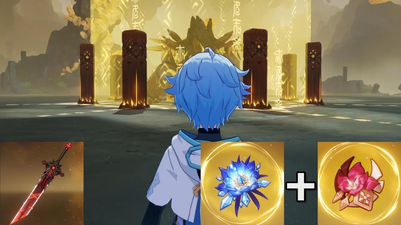 Lv90 Chongyun C6 vs Azhdaha【Genshin Impact】