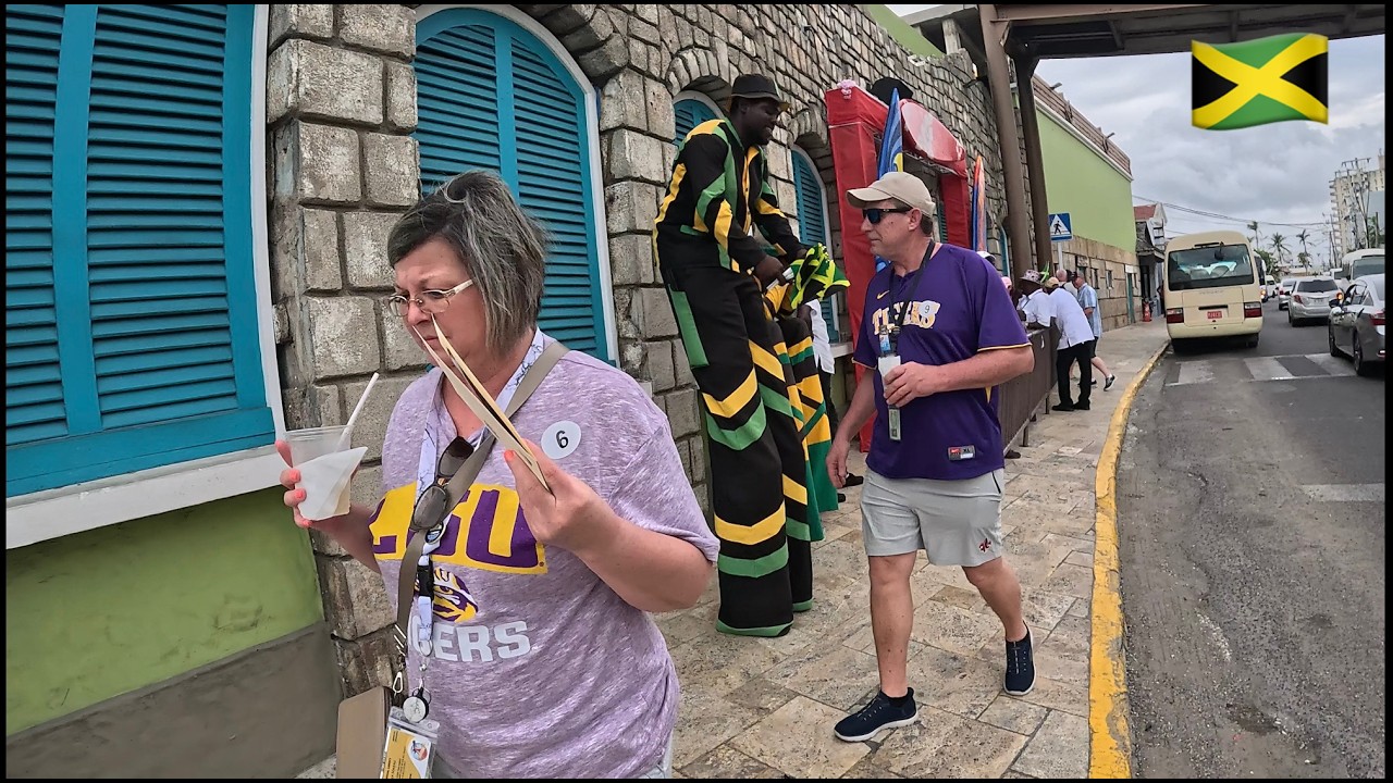 Can a Jamaican Pass as a Tourist on Montego Bay's Busiest Street?