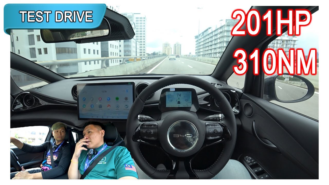 2023 BYD Dolphin Premium Extended Range | Malaysia #POV [Test Drive] [CC Subtitle]