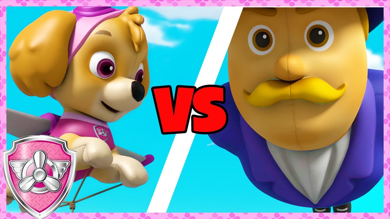 Skye VS Mayor Humdinger (Compilation) | Skye - Paw Patrol & Friends | Cartoons For Kids