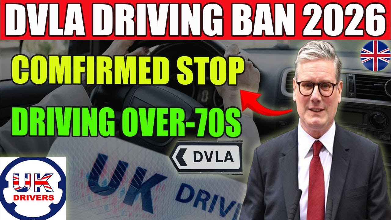 ШОКИРУЮЩЕЕ ОБНОВЛЕНИЕ ОТ DVLA! Запрет на вождение для водителей старше 70 лет и новые правила 202...