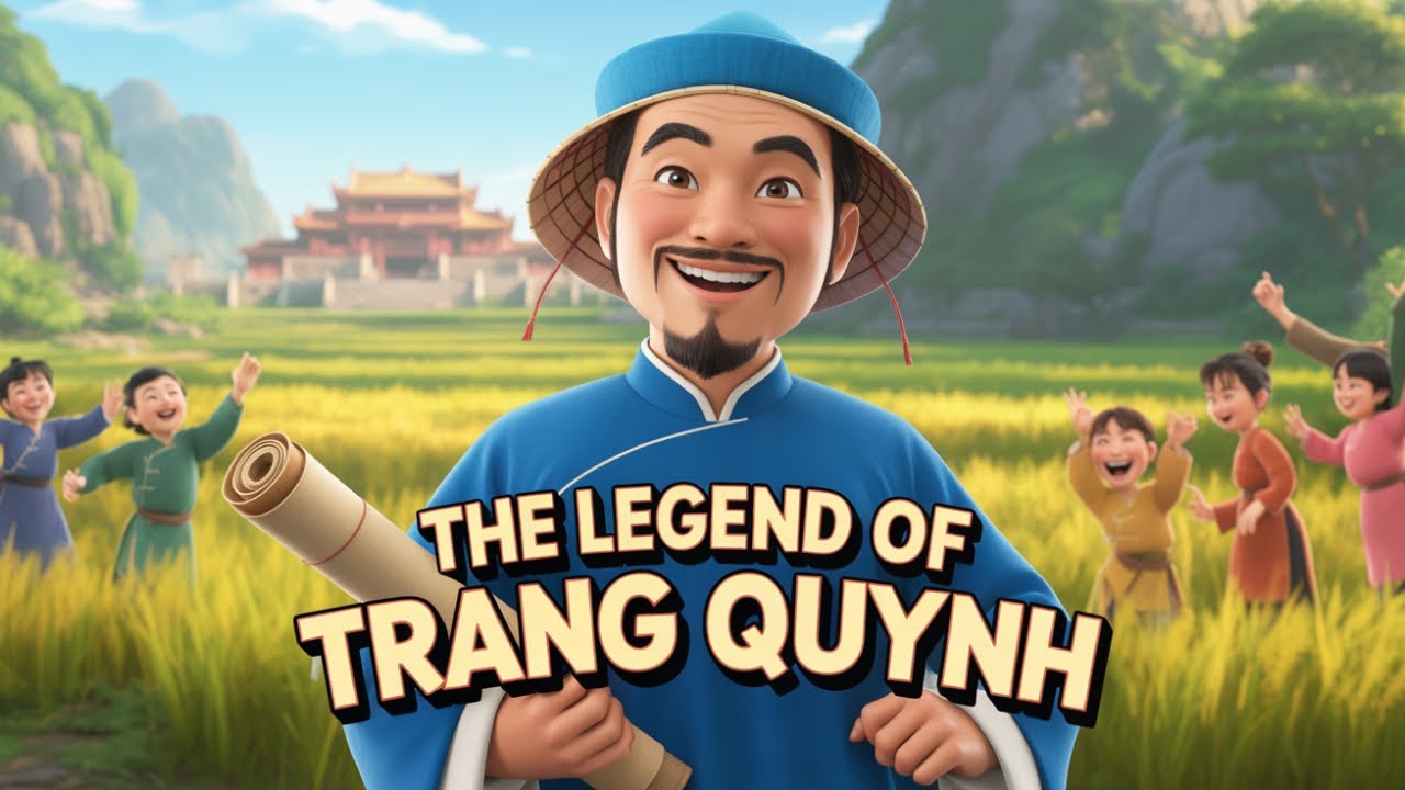 The Legend of Trang Quynh 🧠 | Clever Vietnamese Scholar | Funny Animated Folktale for Kids & Family