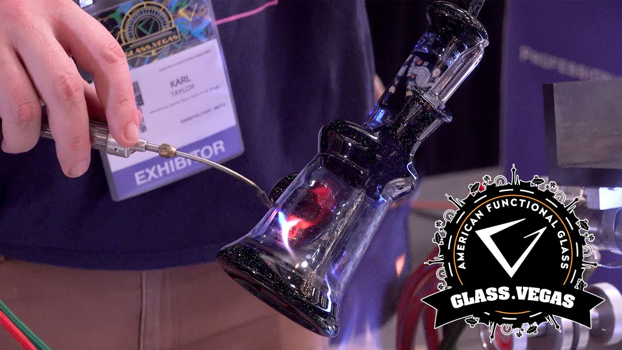 Glass Vegas 22 - Starry Night Minitube w/ Grimm