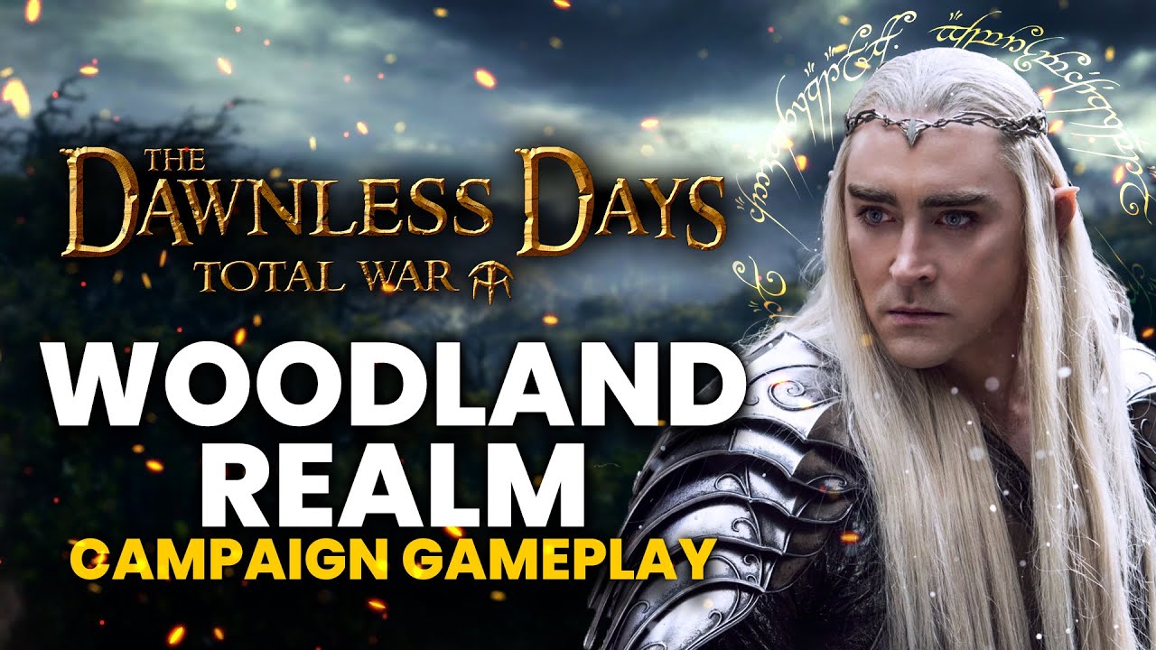 THE LAST STAND OF MIRKWOOD AGAINST MORDOR! Dawnless Days Mod - Woodland Realm Campaign Gameplay