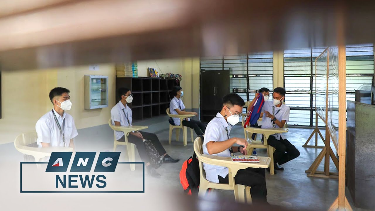 DepEd mulls easing physical distancing rules in schools under alert level 1 | ANC