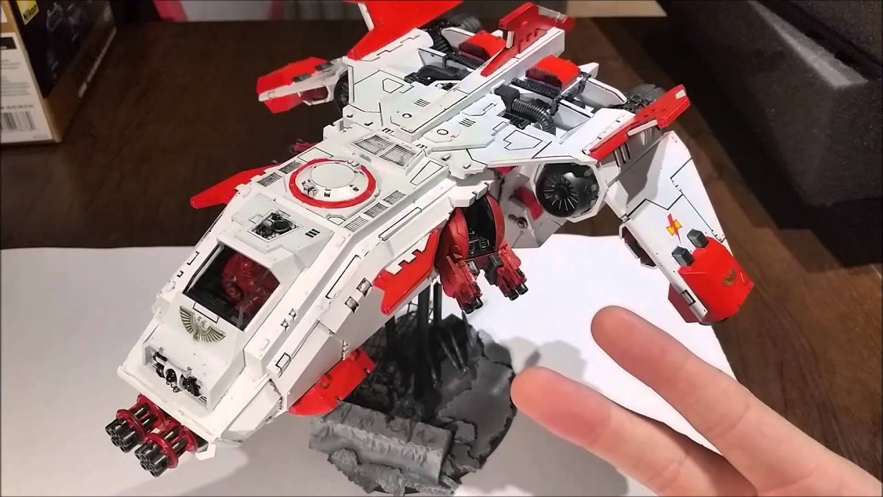 How to use a Space Marine Fire Raptor