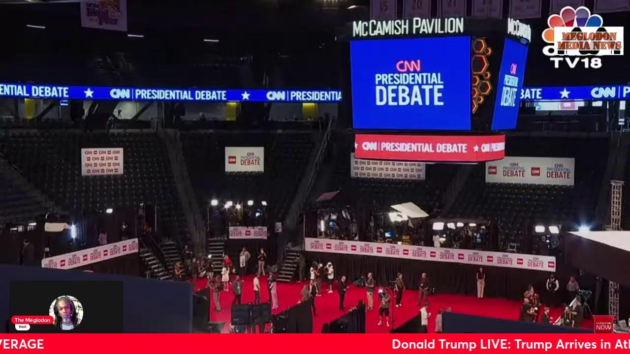 Donald Trump LIVE: Trump Arrives in Atlanta for First Presidential Debate!!!! Trump vs Biden