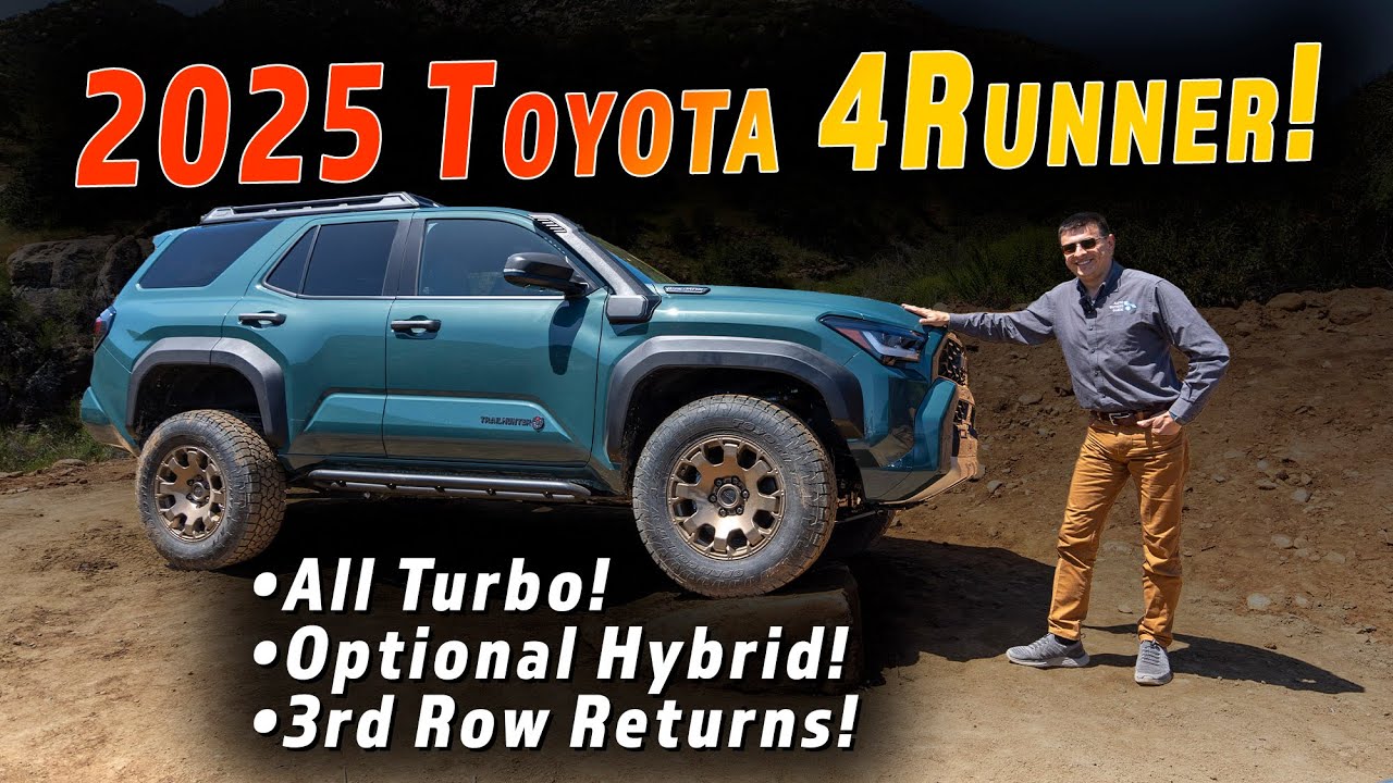 Первый взгляд на Toyota 4Runner 2025 года