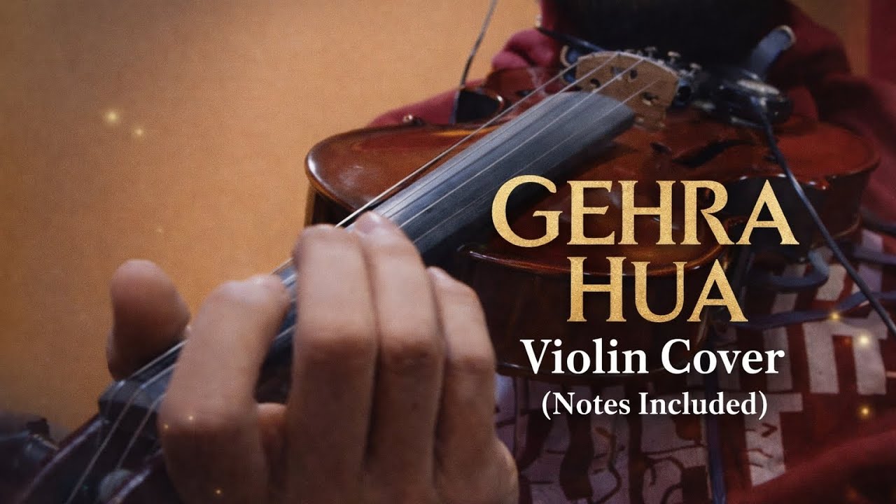 Gehra Hua Violin Cover - Sayan Violin | Arijit Singh | Dhurandhar