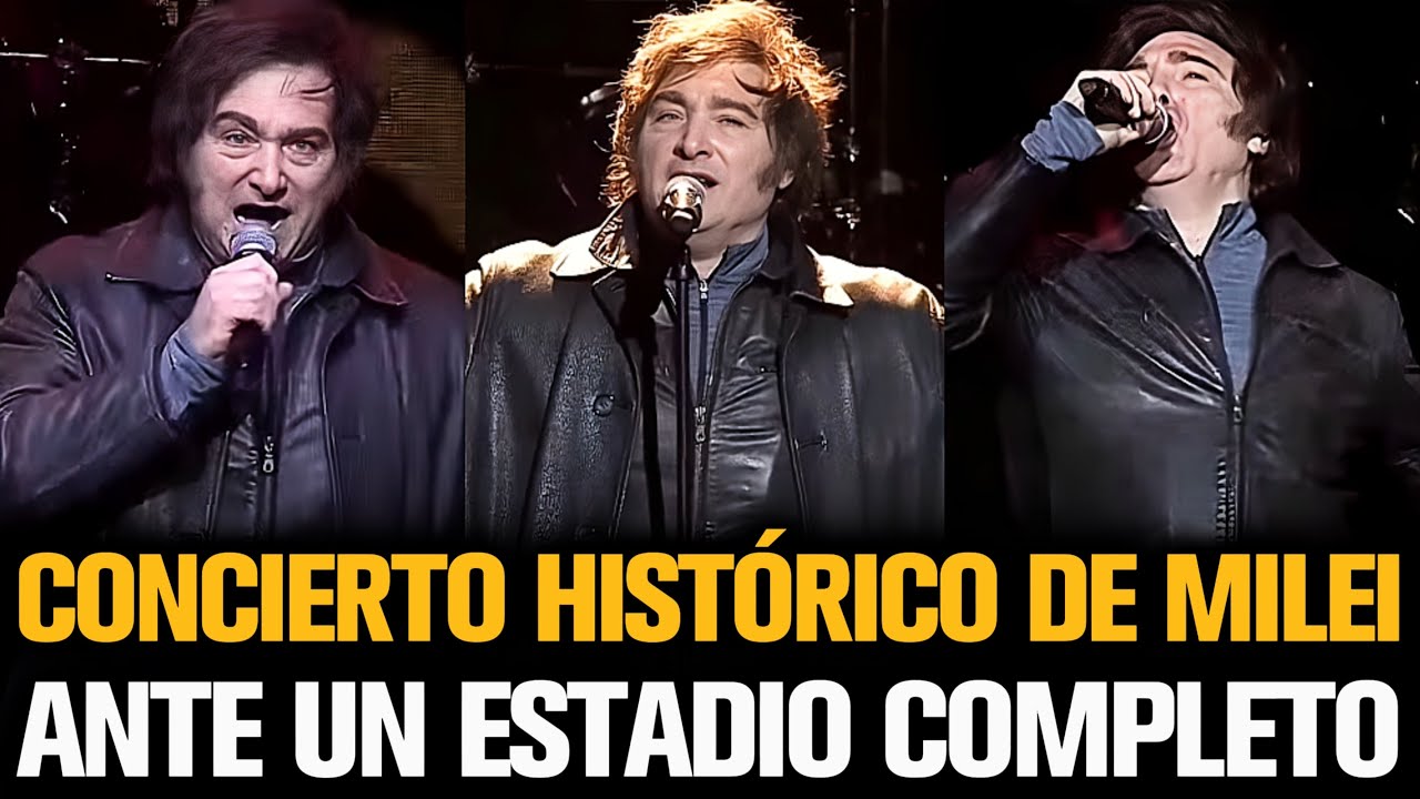 MILEI ESTALLÓ ANTE UN ESTADIO COMPLETO TRAS DAR CONCIERTO HISTÓRICO