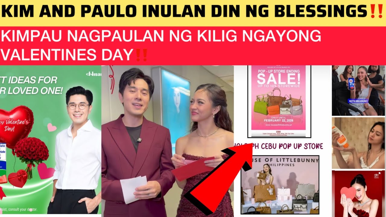 KIMPAU NAGPAULAN NG KILIG NGAYONG VALENTINES DAY‼️KIM CHIU INULAN DIN NG BLESSINGS‼️