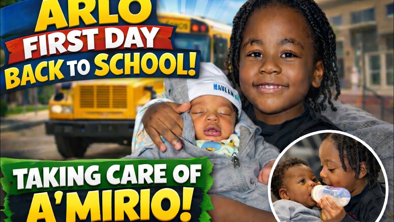 First Day Back to School & Big Brother Love 🏫👶